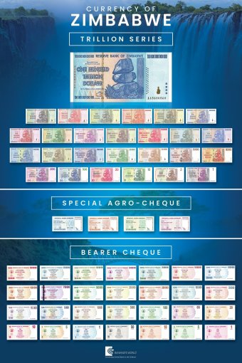 Zimbabwe 5 Billion Dollars Banknote, 2008, P-84, UNC